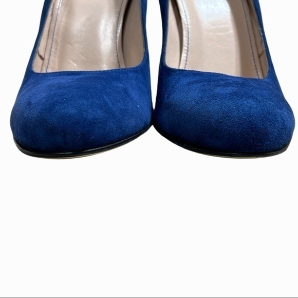 Barneys New York blue suede stiletto heels size 9.5 - Picture 9 of 14